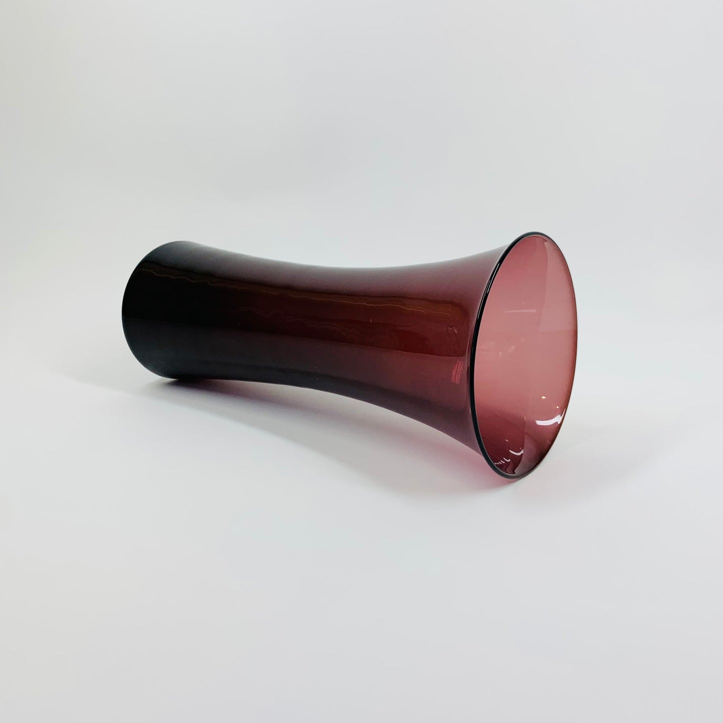 PURPLE CYLINDER VASE