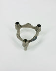 60s STOFF NAGEL BRUTALIST CANDLE HOLDER (TEXTURED)