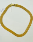 1980s OMEGA MESH COLLAR NECKLACE