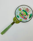 ANTIQUE JADE HAND MIRROR
