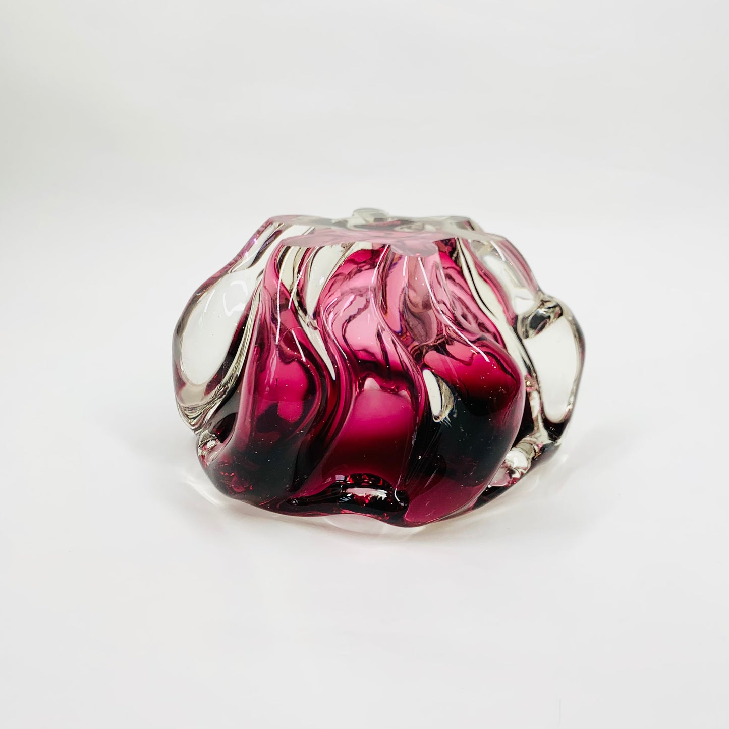 PINK GLASS BOWL