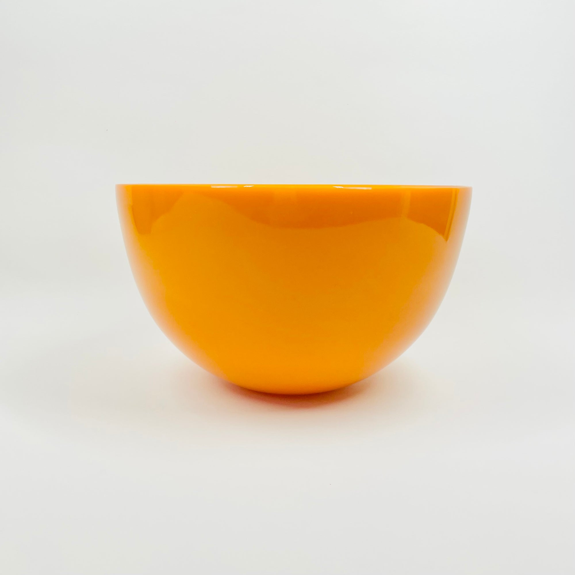 1960s COLORA GLASS BOWL BY SVEN PALMQIST FOR ORREFORS