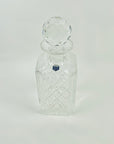 1950s STUART DIAMOND CUT CRYSTAL SCOTCH/WHISKEY DECANTER