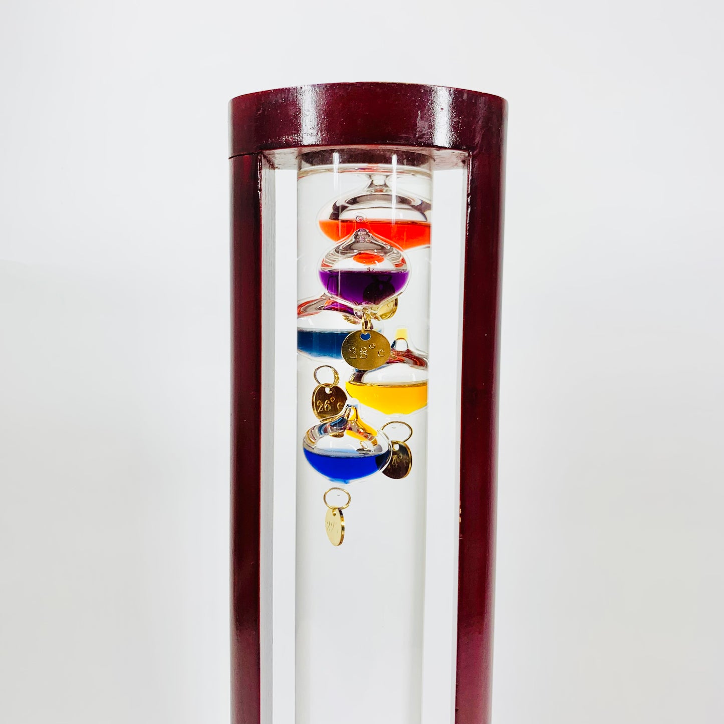 WOOD CASED THERMOMETER