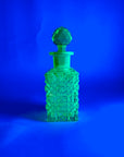 URANIUM GLASS PERFUME BOTTLE