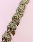50s MARCASITE FILIGREE BRACELET