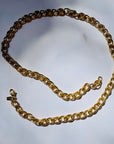 1980s MONET FANCY LINKS CHAIN NECKLACE