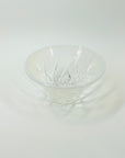 ANTIQUE PRESSED OPALESCENT GLASS MINI BOWL