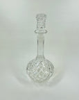 ANTIQUE CUT BOHEMIAN CRYSTAL DECANTER