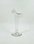 ANTIQUE VICTORIAN ETCHED GLASS JACK IN THE PULPIT VASE
