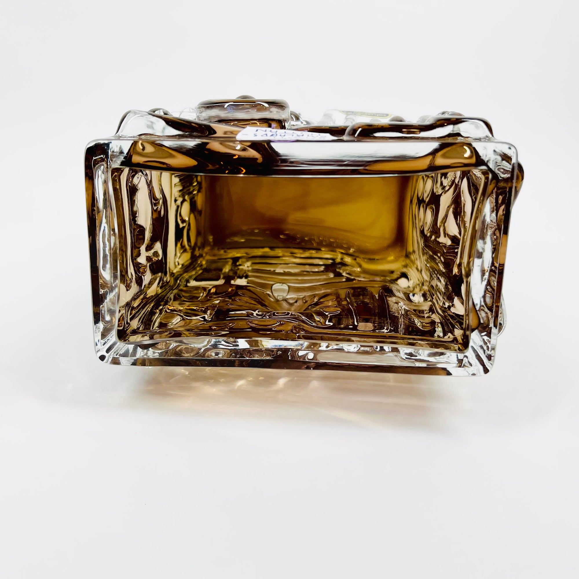 1950s BRUTALIST SOMMERSO GLASS VASE BY JOSEF SCHOTT