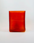 MCM SWEDISH ORANGE BARK GLASS VASE