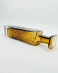 1960s FINNISH BARK GLASS BOTTLE VASE BY KAJ BLOMQIST