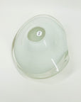 1970s JAPANESE CASED WHITE GLASS HOKUSAI WAVES BOWL
