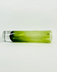 1970s IITTALA GREEN SOMMERSO GLASS VASE BY TAPIO WIRKKALA