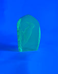 WEDGEWOOD URANIUM GLASS PAPERWEIGHT