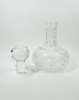 ANTIQUE STUART DIAMOND CUT CRYSTAL DECANTER