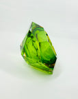 1950s GREEN YELLOW MURANO MANDRUZZATO SOMMERSO FACETED GLASS BOWL/ASHTRAY