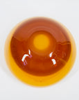 1960s ORANGE OPALESCENT GLASS BOWL BY ERIK HOGLUND FOR BODA