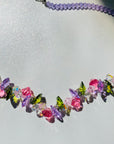 1960s AUSTRIAN CRYSTAL BEADS NECKLACE