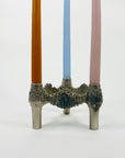 60s STOFF NAGEL BRUTALIST CANDLE HOLDER (TEXTURED)