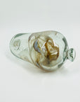 1980s AUSTRALIAN MOUTH BLOWN ART GLASS VASE