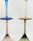1960s HARLEQUIN MARTINI GLASSES