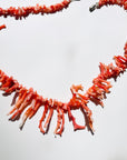 1950s STRUNG CORAL NECKLACE