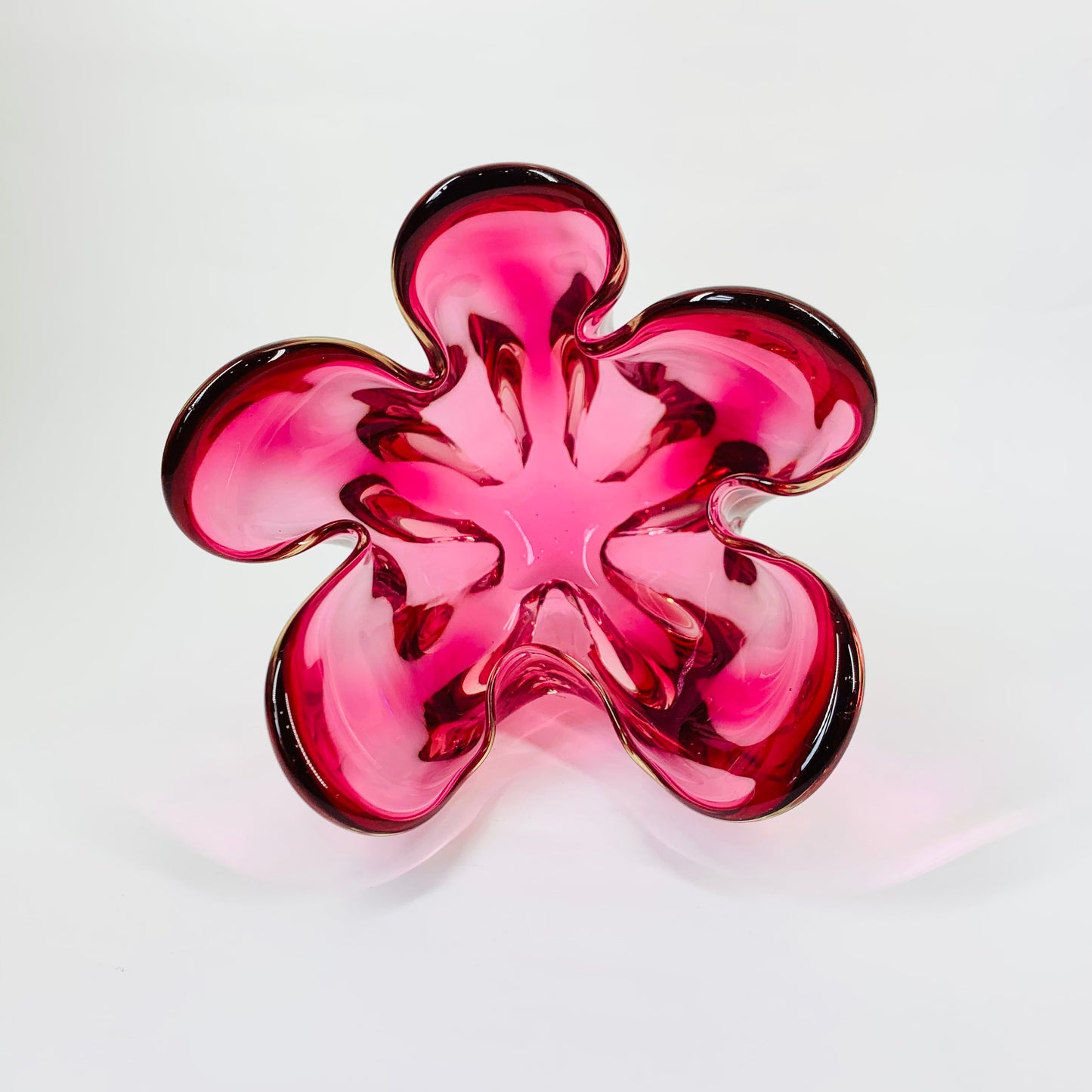 PINK HANDKERCHIEF VASE