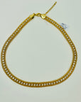 1960s MESH TENNIS COLLAR NECKLACE