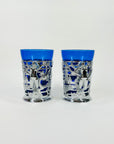 NUDE SLEEVES COBALT BLUE GLASSES