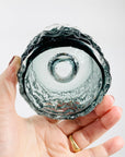 GEOFFREY BAXTER BARK GLASS CANDLE HOLDER