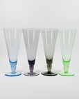50s HARLEQUIN CHAMPAGNE FLUTES
