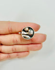 1960s FINNISH BRUTALIST SILVER RING