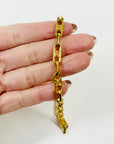 1970s CELINE TRIOMPHE LINKS CHAIN NECKLACE/BELT