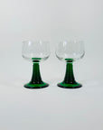 1970s FRENCH LUMINARC GLASS ROEMER