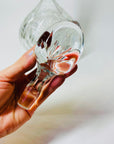 JG & SONS CUT CRYSTAL DECANTER