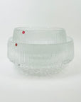 1970s IITTALA ULTIMA THULE ICE GLASS BOWL