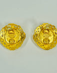 1997 CHANEL CC COSTUME PEARLS CLIP ON EARRINGS