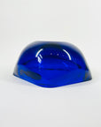 1950s COBALT BLUE MURANO SOMMERSO GLASS BOWL