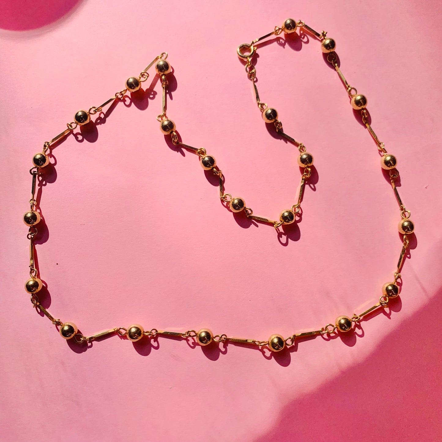 BALL LINKS NECKLACE