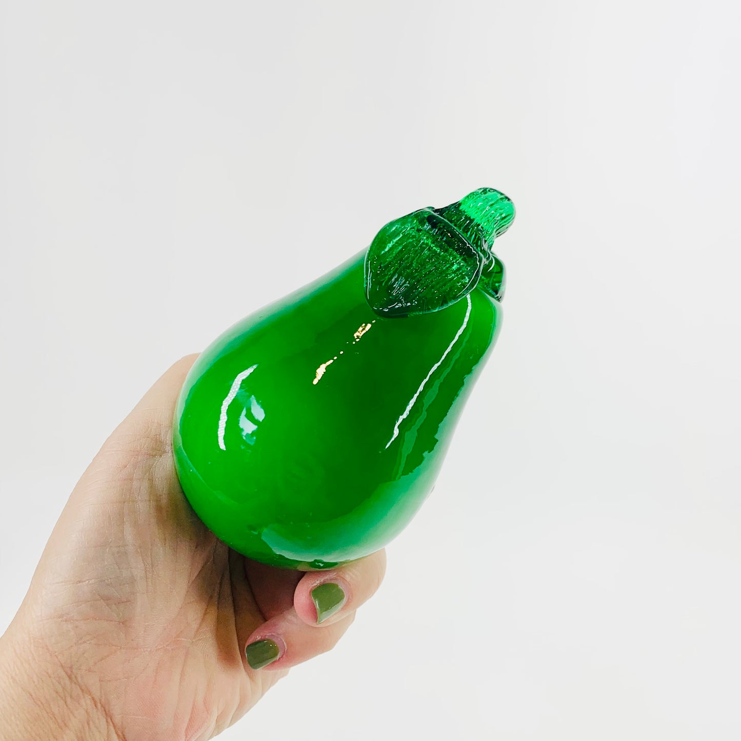 Midcentury Italian glass fruit