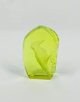 WEDGEWOOD URANIUM GLASS PAPERWEIGHT