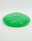 ANTIQUE JOBLING GREEN JADE URANIUM GLASS FLOAT BOWL
