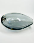 1950s GREY SOMMERSO GLASS VASE BY SVEN PALMQVIST FOR ORREFORS