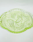 ANTIQUE ART DECO URANIUM GLASS VANITY SET