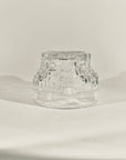 1970s ICE GLASS DESSERT BOWL