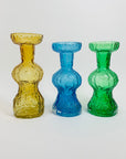 JAPANESE BARK GLASS VASE/CANDLE HOLDER