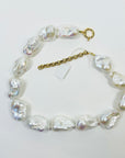 HANDMADE FRESHWATER BAROQUE PEARLS NECKLACE