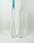 VINTAGE IITTALA FROSTED GLASS CANDLE HOLDERS